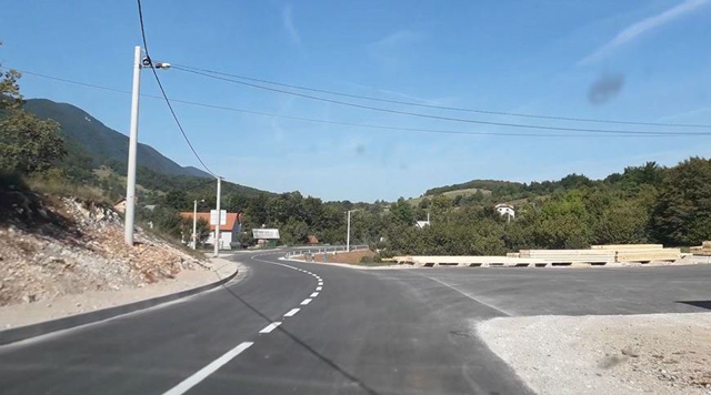 Ulazak u Kuterevo/Foto ŽUC Gospić                                                                                                                                                                                                                         